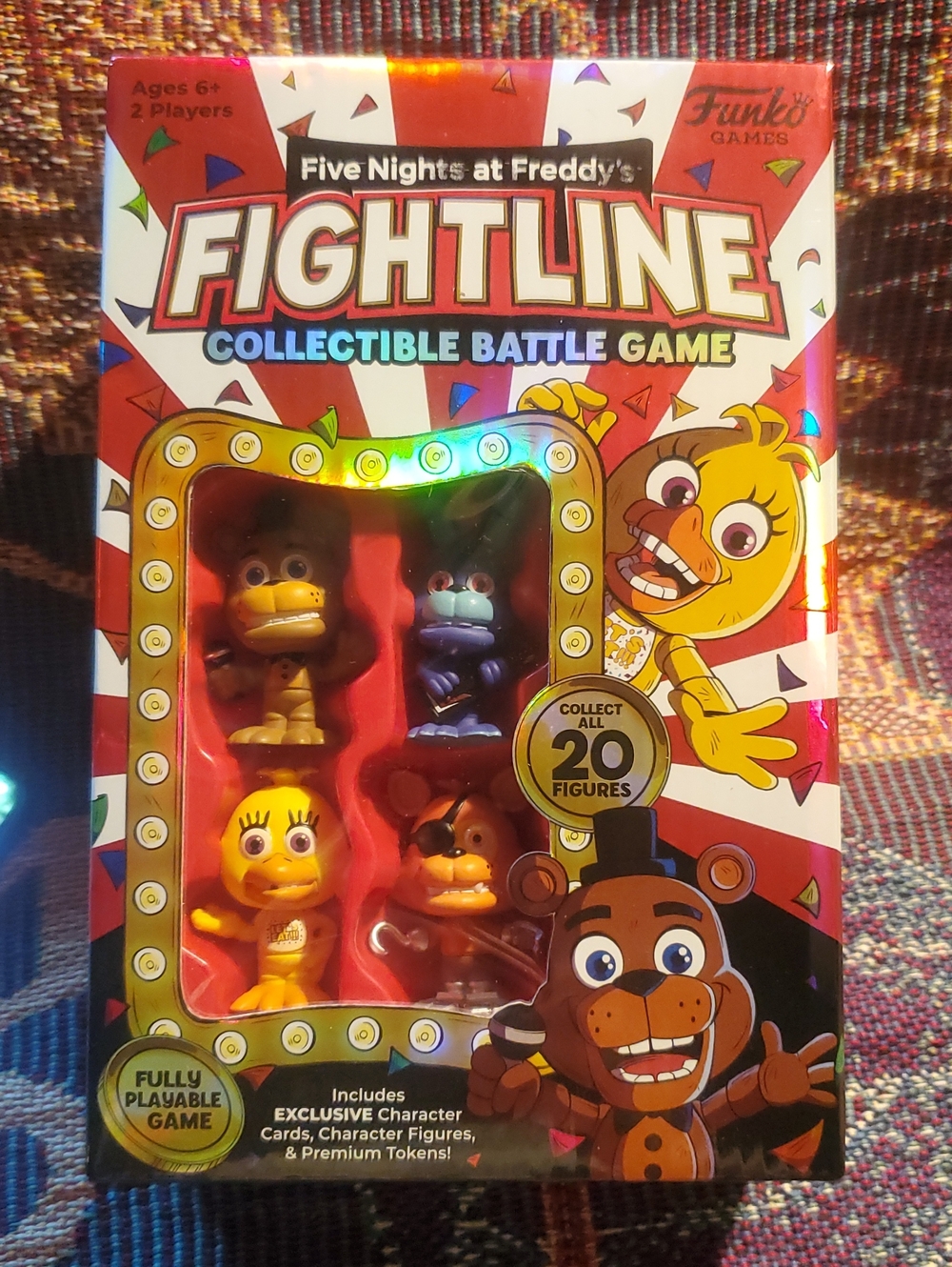 Funko Fightline Collectible Battle Game Box Five Nights At Freddy's New